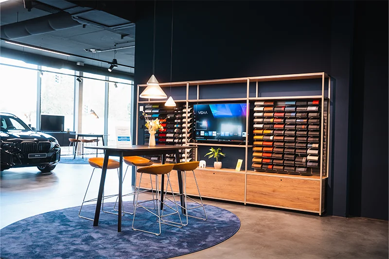 Ansicht Ausstellungshalle